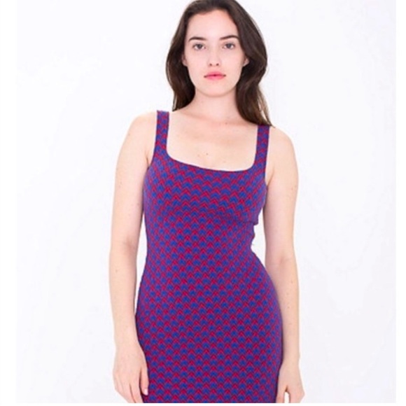 American Apparel Jacquard Knit Tank Dress - Picture 5 of 5